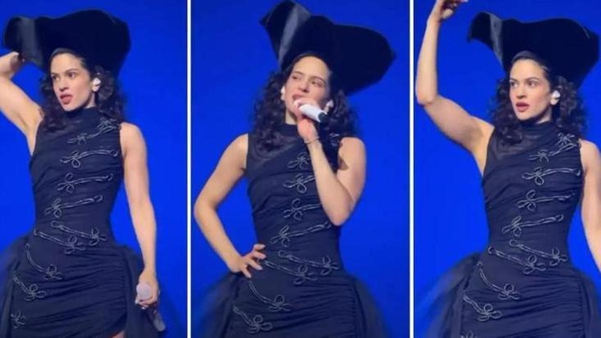 Rosalía estrena un nou 'look' en la seva reaparició a Boston