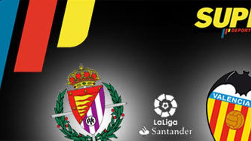 Horario y dónde ver el Valladolid - Valencia CF