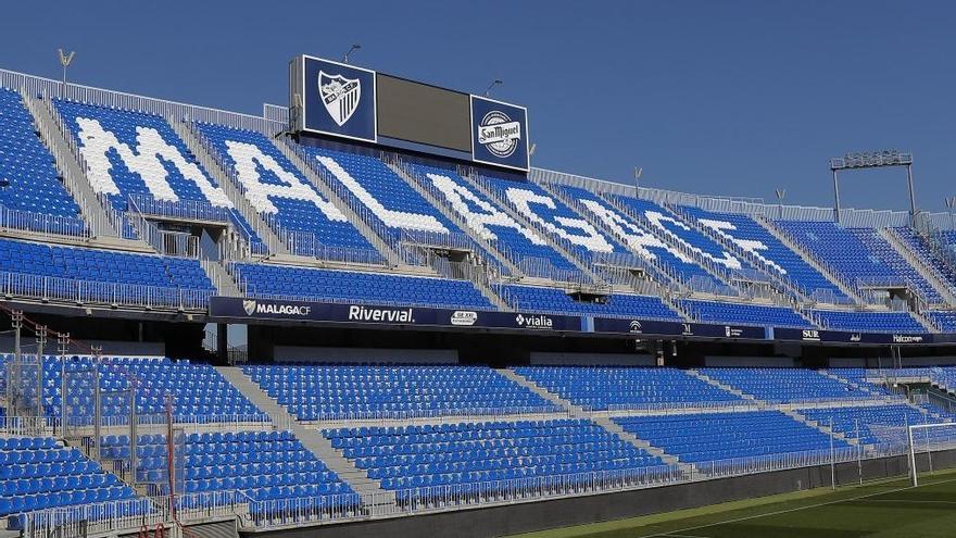 Estadio La Rosaleda.