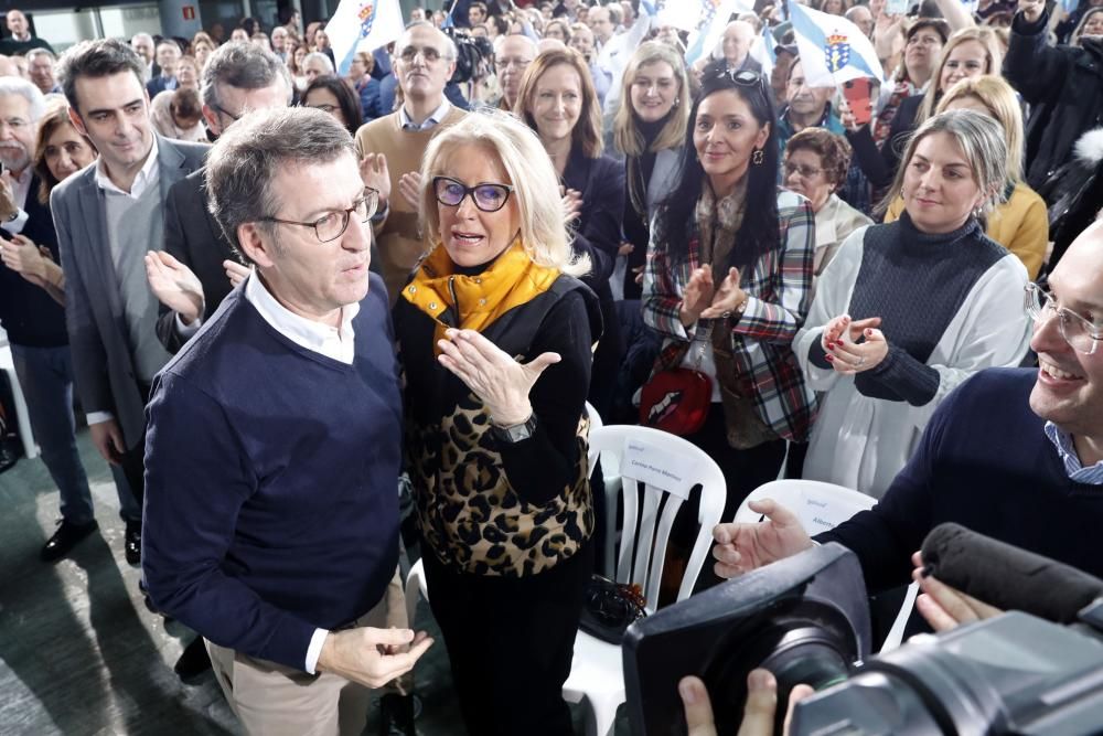 "No seré rehén de ningún partido, ni del mío", asegura el presidente de la Xunta y candidato del PPdeG en el Auditorio Mar de Vigo.