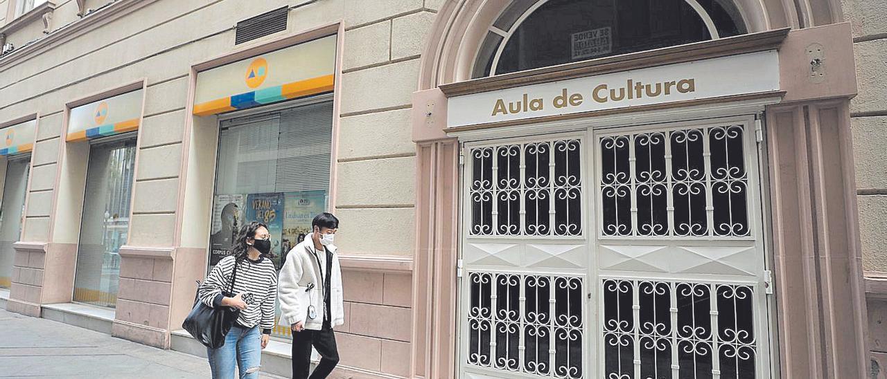 Aula de Cultura de la Fundación Mediterránea, junto a la Glorieta.