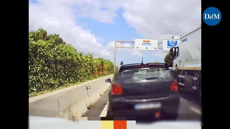 La Guardia Civil investiga a un conductor de 19 años por circular de forma temeraria por la Vía de Cintura
