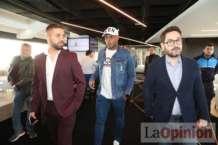 Presentación de Vinicius Tanque en el FC Cartagena