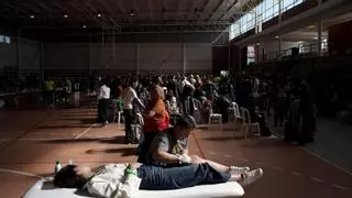 Eduarda, la viajera de 17 años que se quedó sujetando la mano de un herido grave del accidente ferroviario de Urda para "que no se fuera"