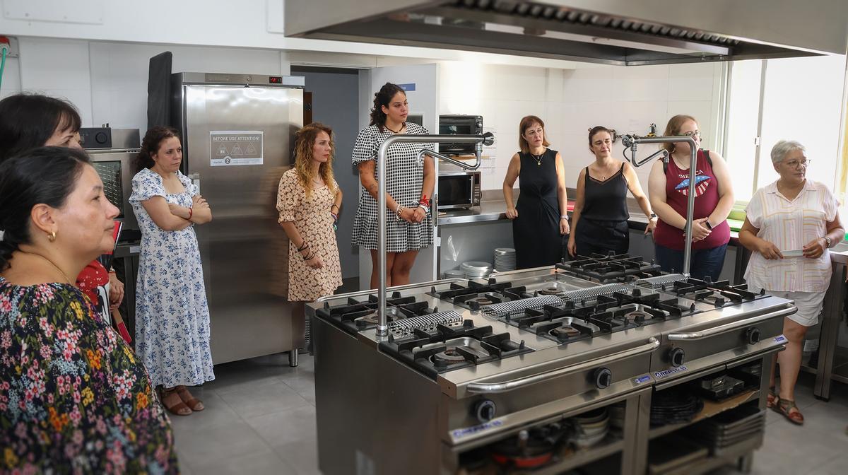 Las participantes han podido elaborar recetas para mejorar su bienestar durante la menopausia.