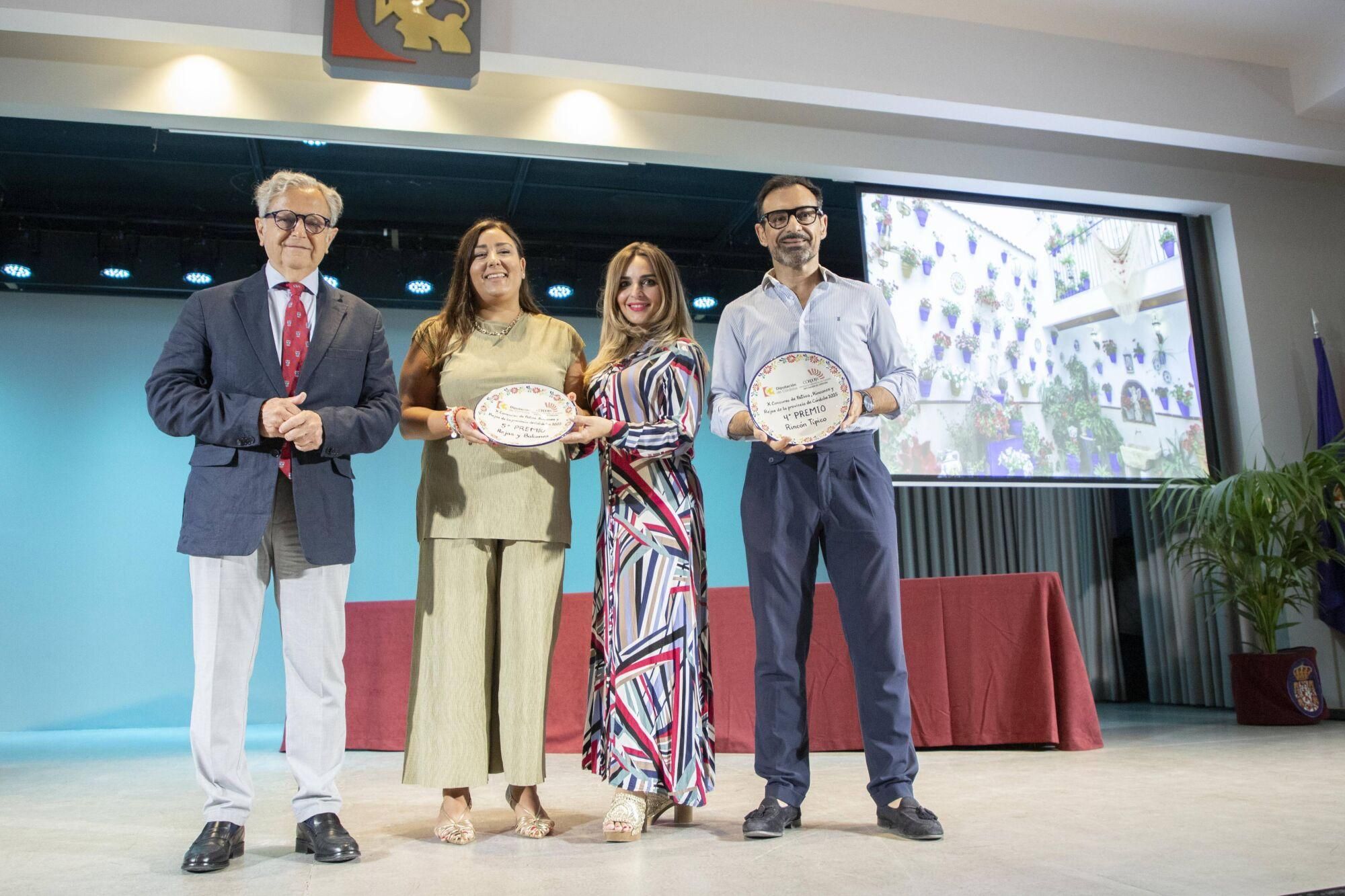 Córdoba Entrega de premios concurso de patios rejas y balcones provinciales Diputación