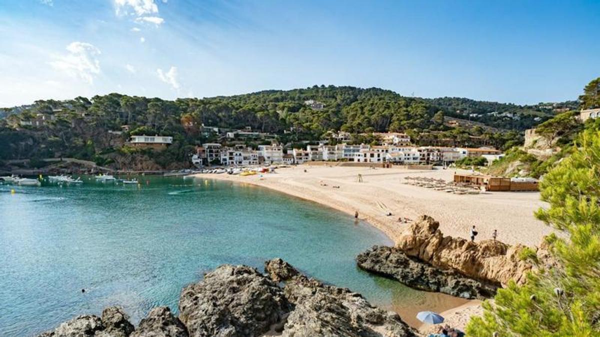 Una de les platges de Begur.
