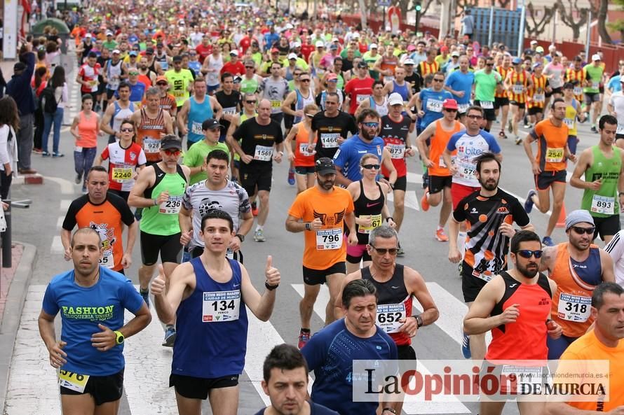 Media Maratón de Murcia: salida