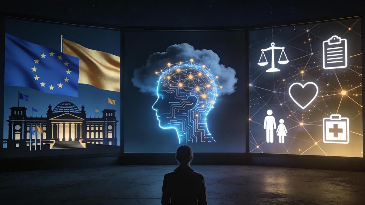 Inteligencia artificial bajo vigilancia democrática: entre los datos que lo impregnan todo y las instituciones europeas que intentan ponerle límites para proteger derechos y responsabilidades.