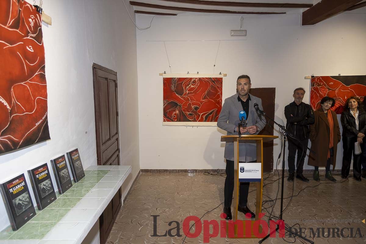Descubre en imágenes la exposición 'Te llamaré tristeza', basada en la obra del escritor caravaqueño Miguel Sánchez Robles