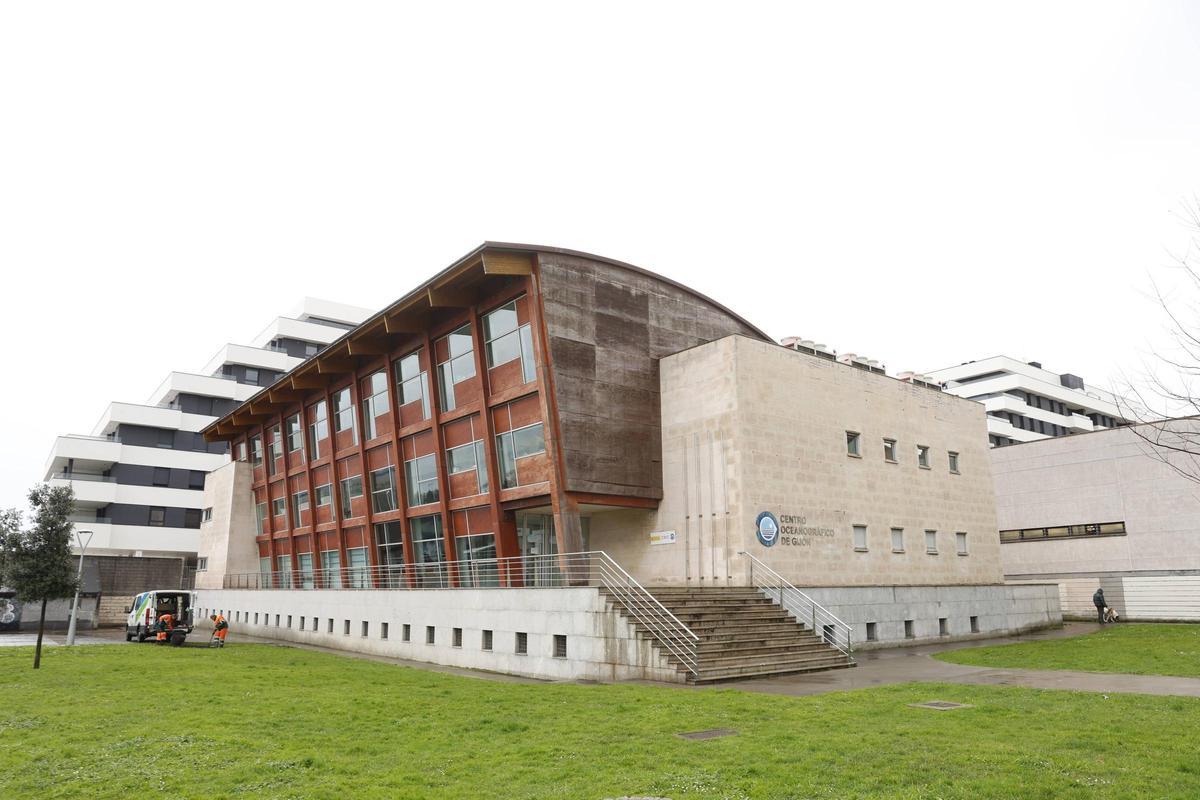 El Centro Oceanográfico de Gijón.