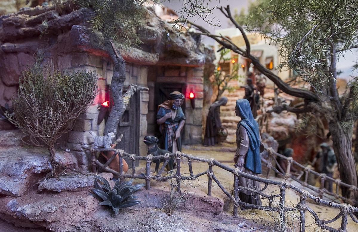 Así es el Belén de Nuevo Centro para la Navidad 2022