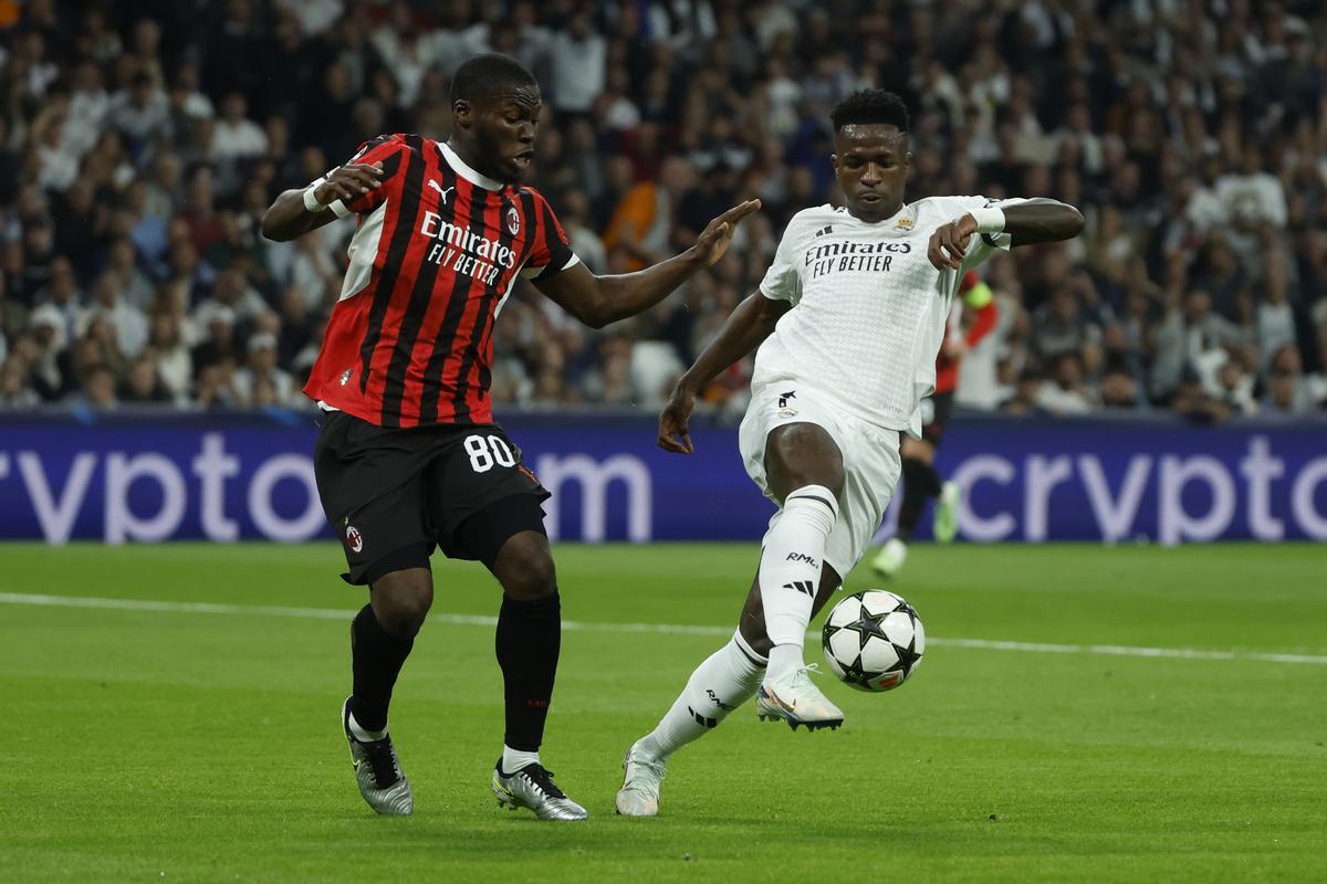 Yunus Musah y Vinícius