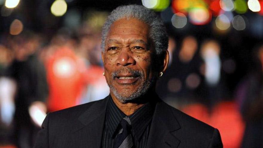 El actor Morgan Freeman.