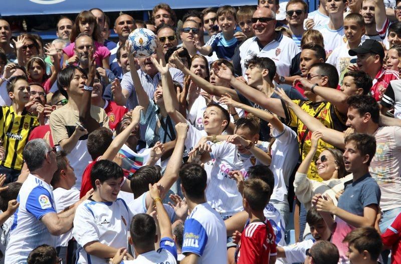 Presentación de Kagawa como jugador del Zaragoza