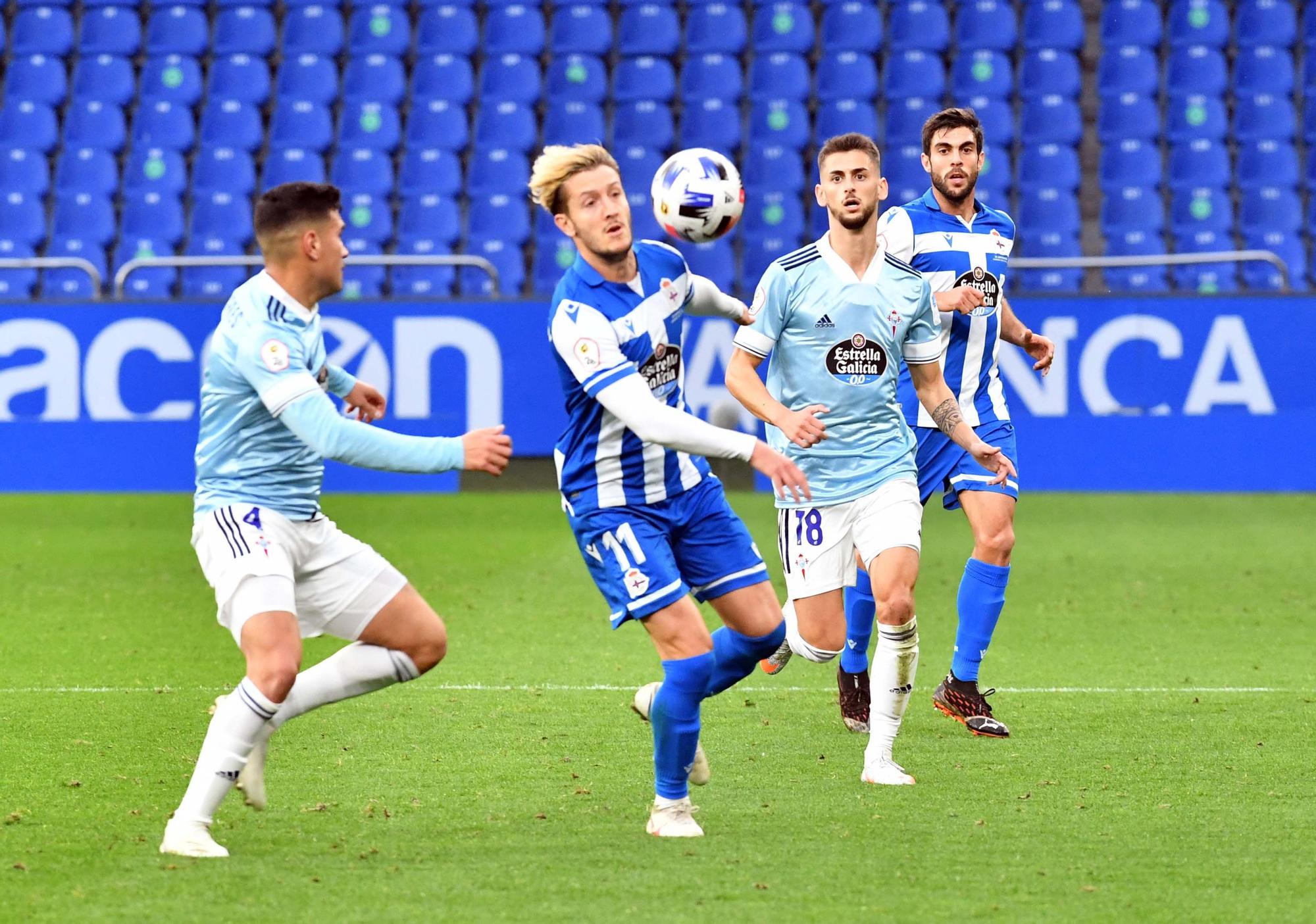 El Dépor cae en Riazor ante el Celta B