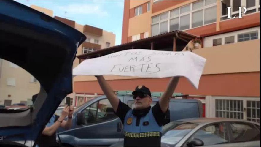 Coronavirus en Canarias | El mensaje de un policía local: "Juntos somos más fuertes"