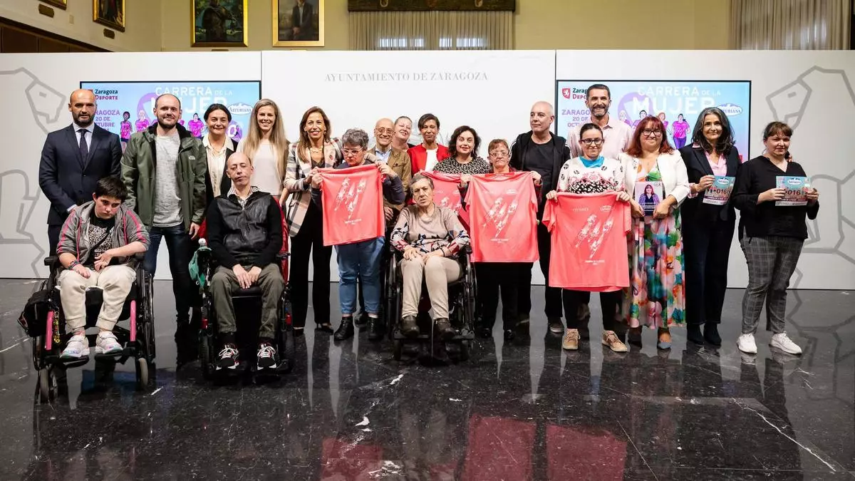 La Carrera de la Mujer de Zaragoza agota sus 14.000 dorsales para este domingo