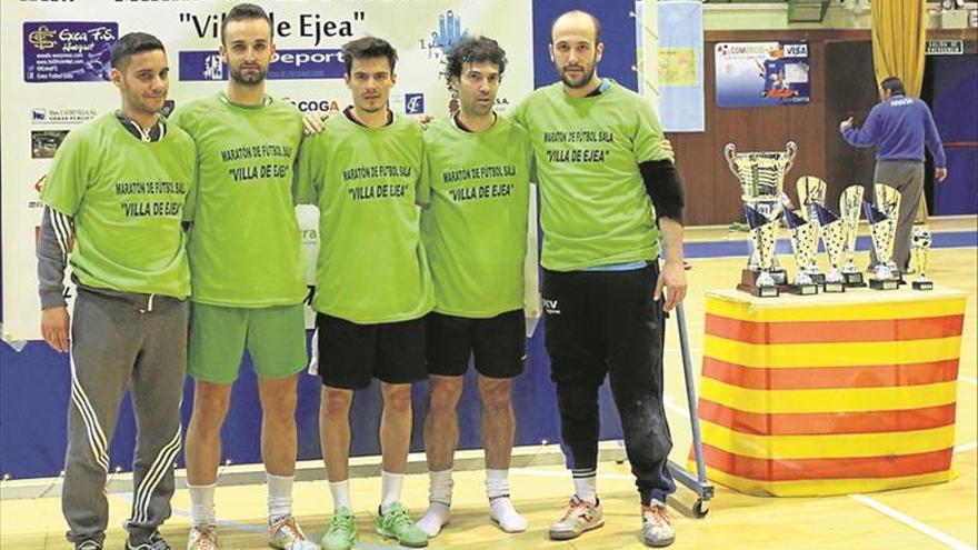 Preparativos para el XXIII Maratón Fútbol Sala Villa de Ejea