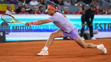 Rafael Nadal, en el Mutua Madrid Open