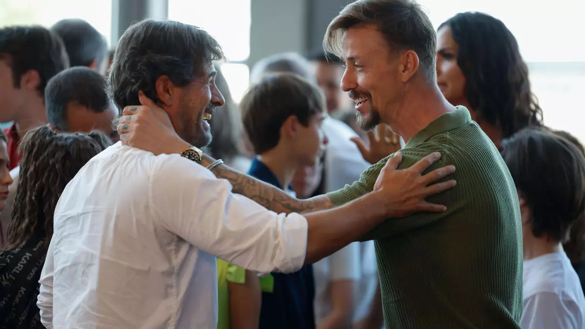 La desconocida amistad entre Guti y Rodolfo Sancho que tiene origen en una mítica serie de los 90: "Le quiero mucho"
