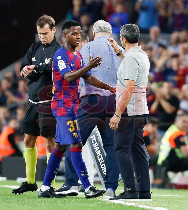 Las imágenes del partido entre el FC Barcelona y el Valencia CF correspondiente a la jornada 4 de LaLiga Santander disputado en el Camp Nou.