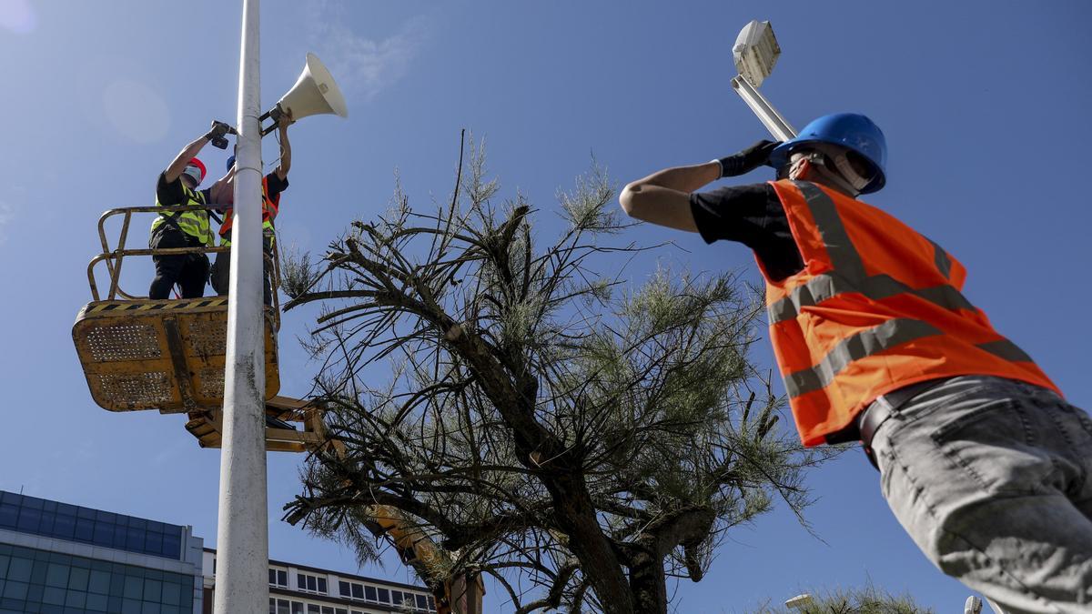 Trabajadores.