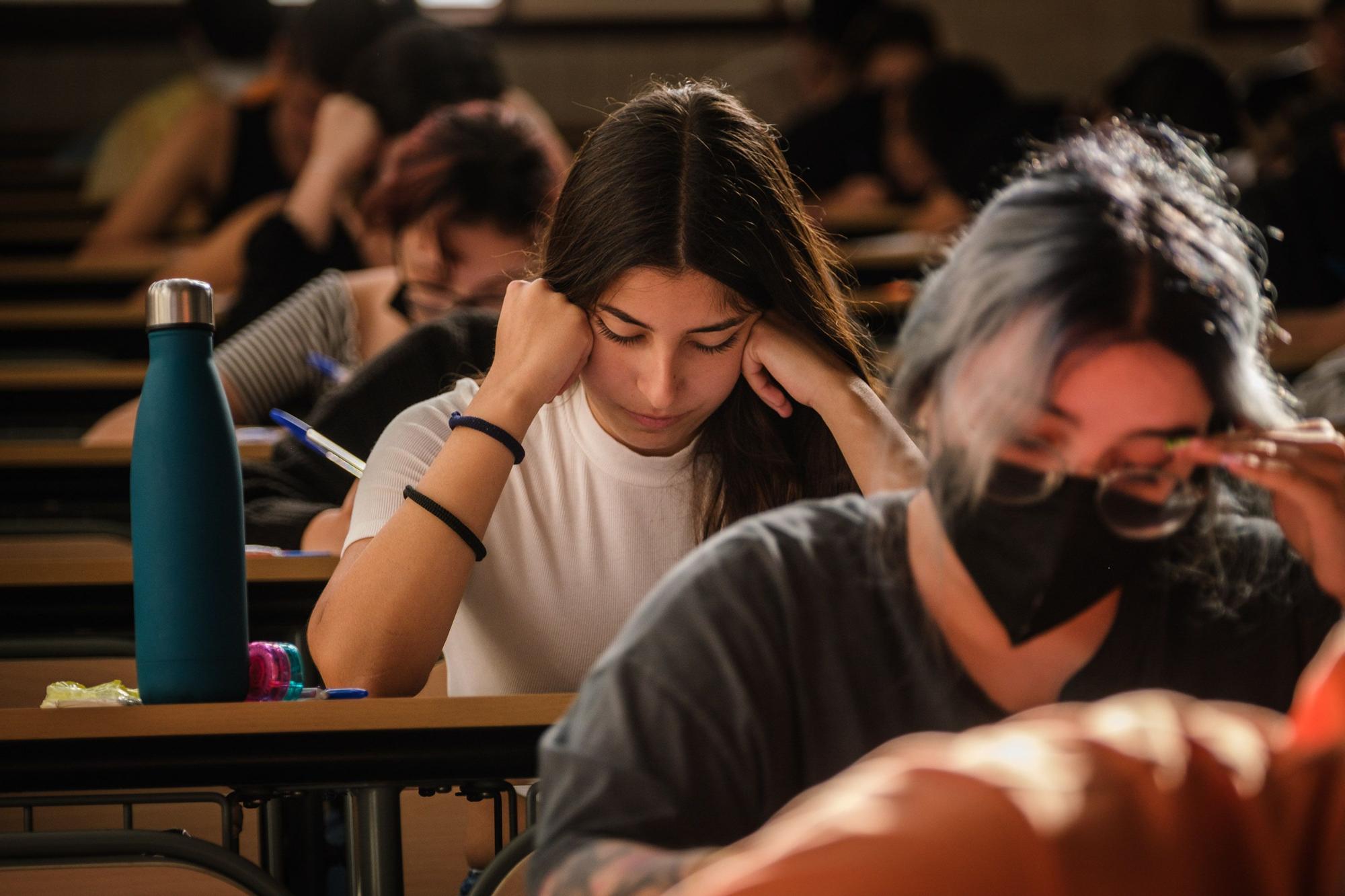 Primer día de la EBAU 2022 en la Universidad de La Laguna