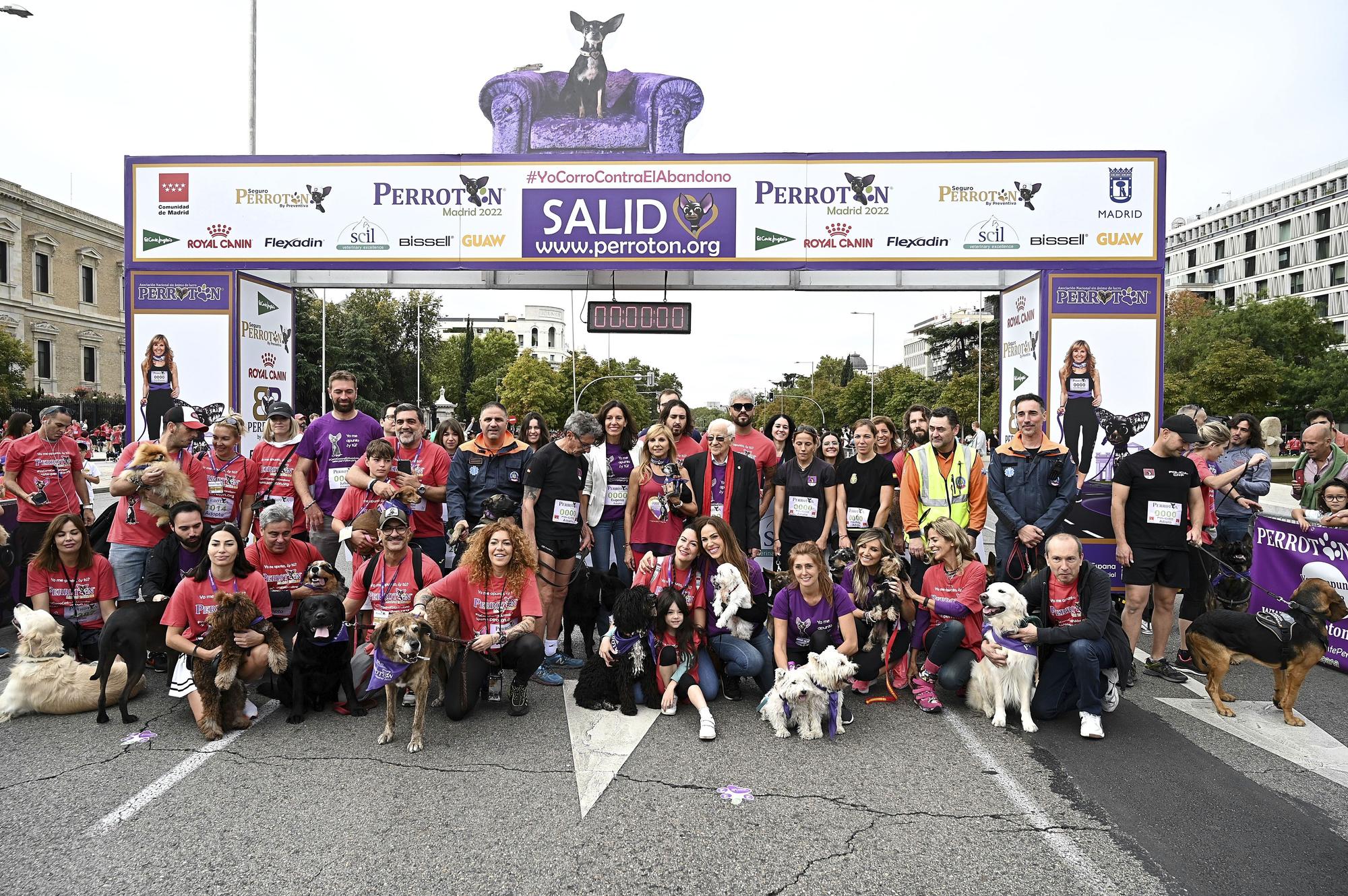 Perrotón 2022 reúne en Madrid a decenas de perros contra el abandono y el maltrato animal