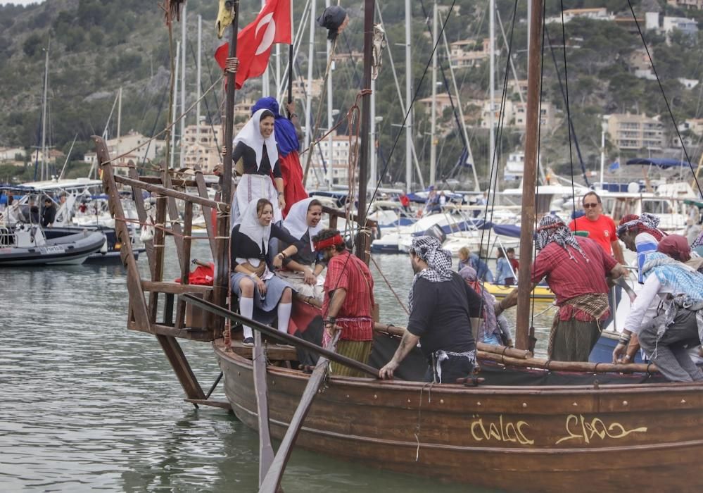 Desembarco de los piratas en el Port de Sóller