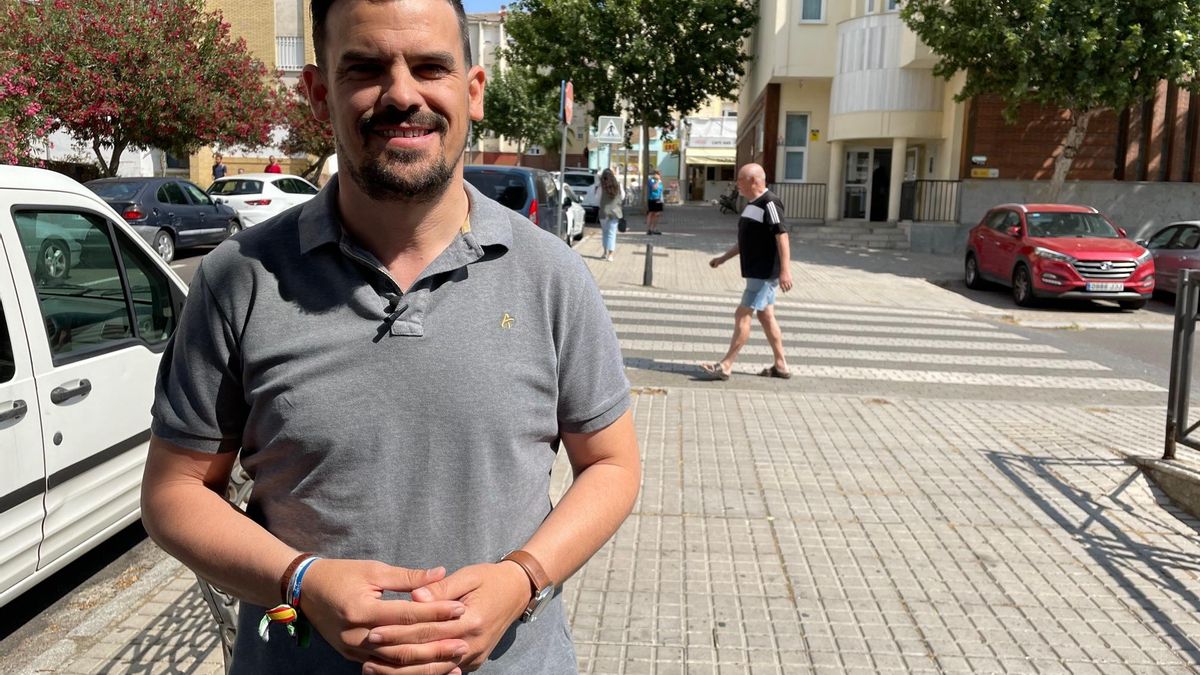 El candidato del PP a la Alcaldía de Mérida Santi Amaro.