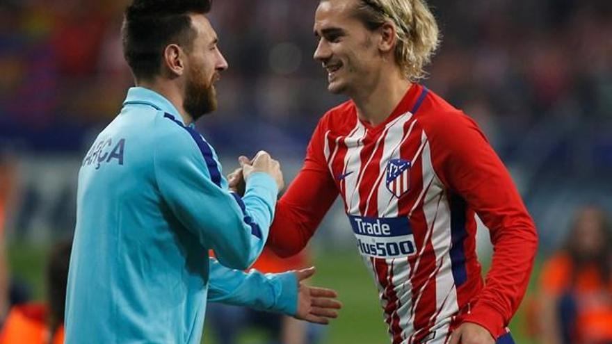 Messi: &quot;Me gusta Griezmann, no sé si está fichado o no&quot;