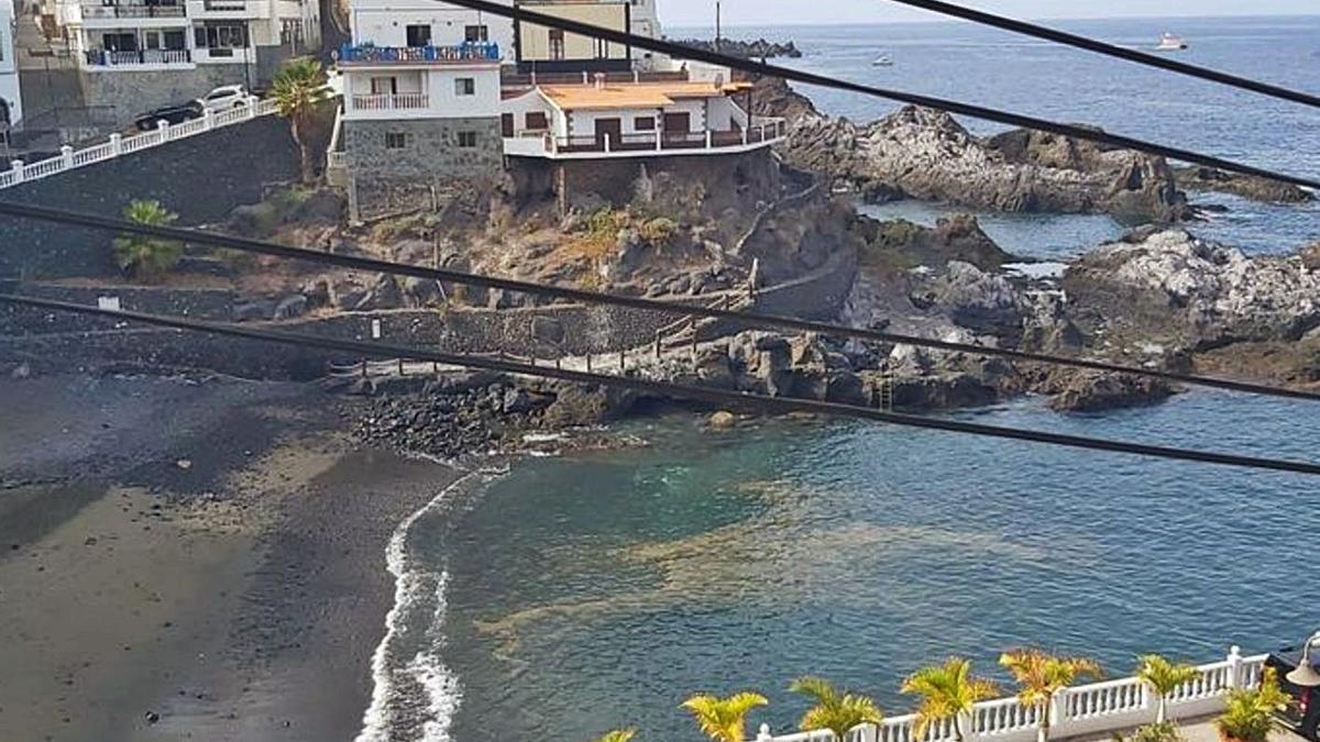 Playa Chica de Puerto de Santiago, el 30 de julio pasado.