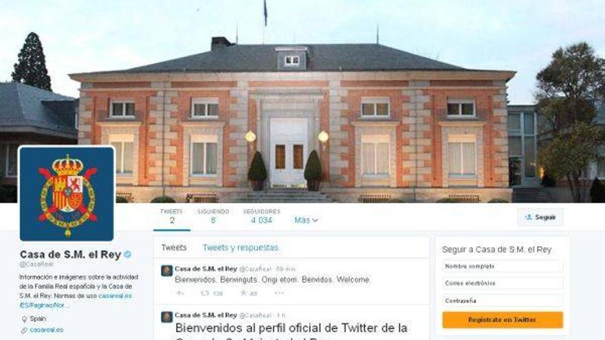 La Casa del Rey se estrena en Twitter