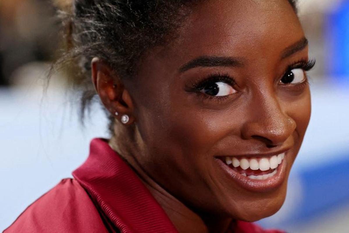 La increible Simone Biles vuelve a la acción