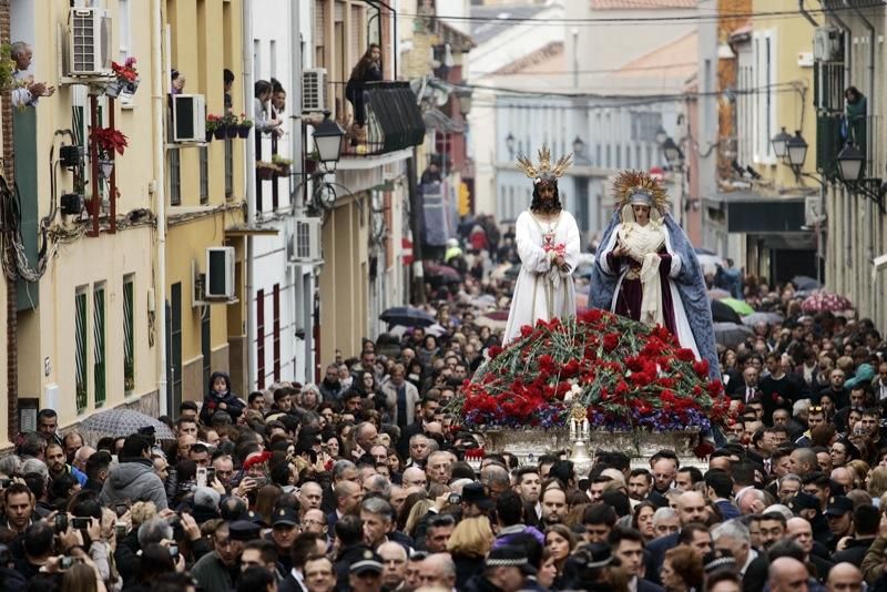 Misa del Alba y traslado del Cautivo