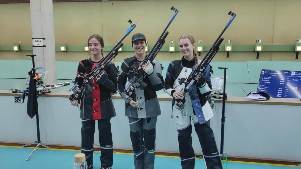 El TE Barcelona, gran protagonista del Campionat de Catalunya de Carabina d’Aire