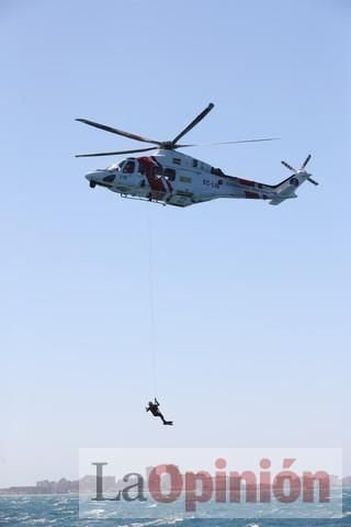 Simulacro de Salvamento Marítimo en Cartagena