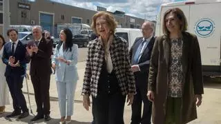 La reina Sofía visitará el 20 de mayo el Banco de Alimentos de Teruel