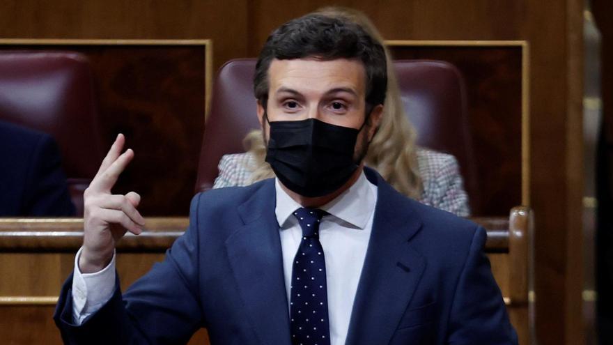 Casado advierte a Sánchez que "el tiro le ha salido por la culata" con las mociones de censura fracasadas