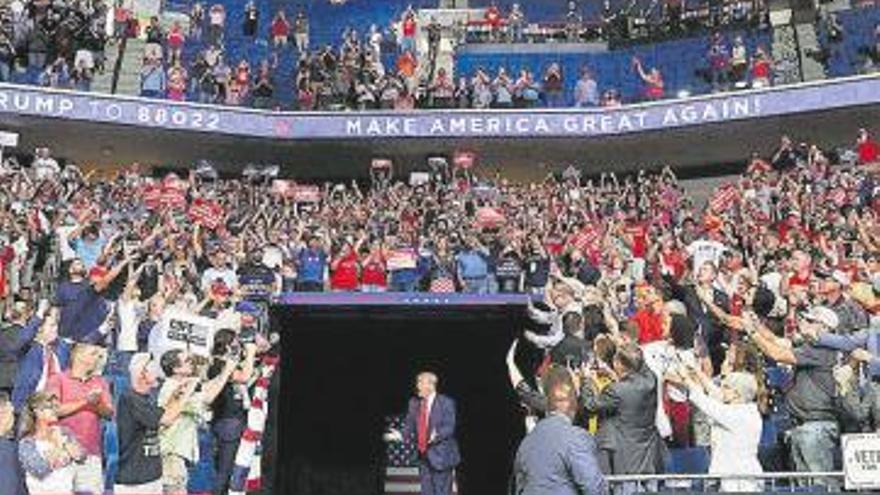 Pinchazo de Trump en Tulsa