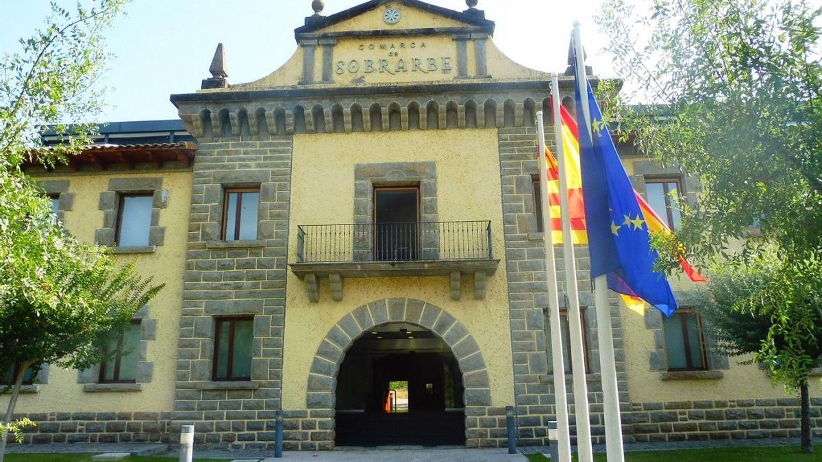 Sede de la Comarca de Sobrarbe, una de las 33 que hay en Aragón y en la que gobernará el PSOE por mayoría absoluta.
