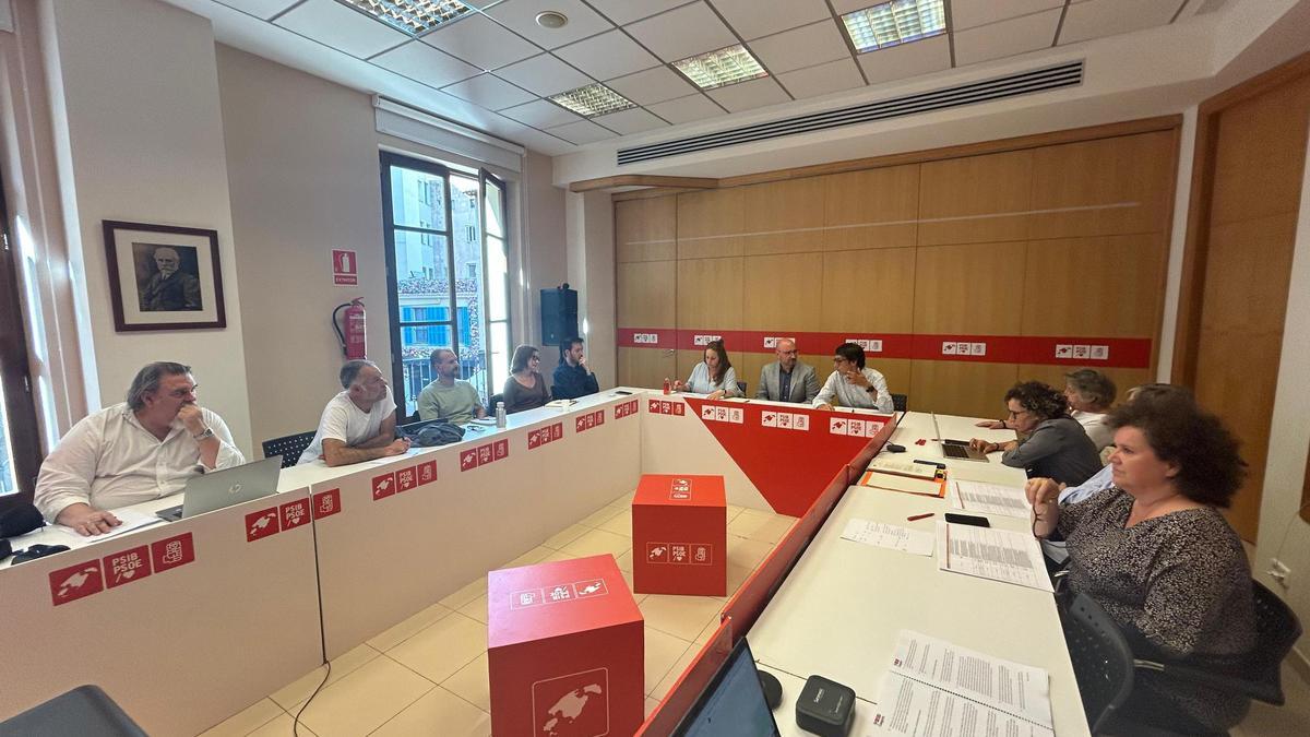 Reunión de los coordinadsores de la ponencia.