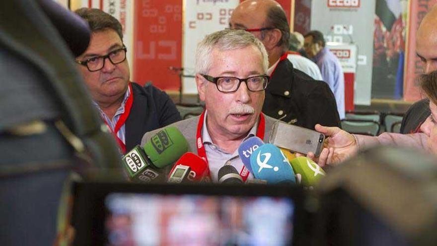 Toxo en el congreso de CCOO en Mérida: &quot;Hay que pasar de la resistencia a la ofensiva&quot;