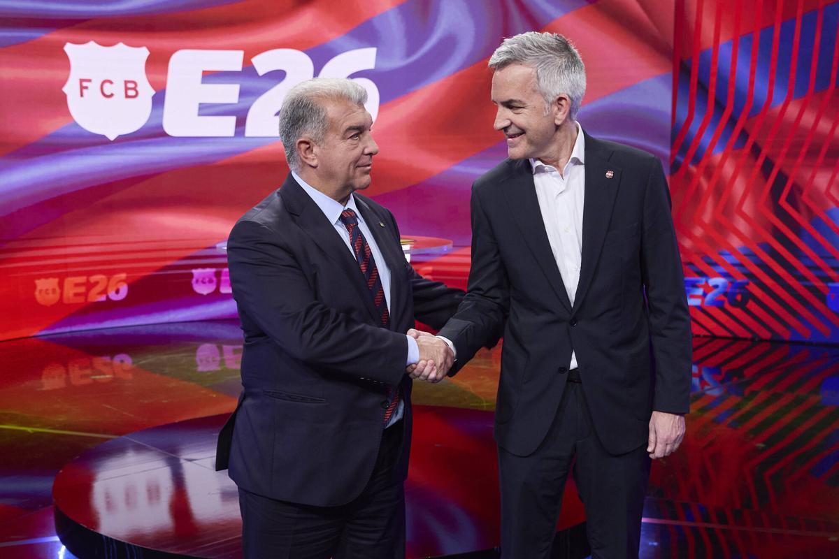 Joan Laporta y Víctor Font afrontan el último día de la campaña electoral