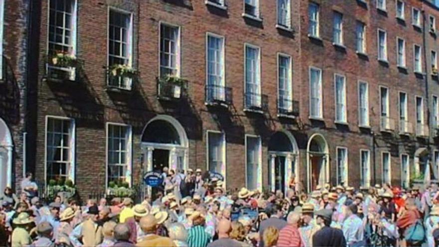 Celebración del Bloomsday en Dublín.