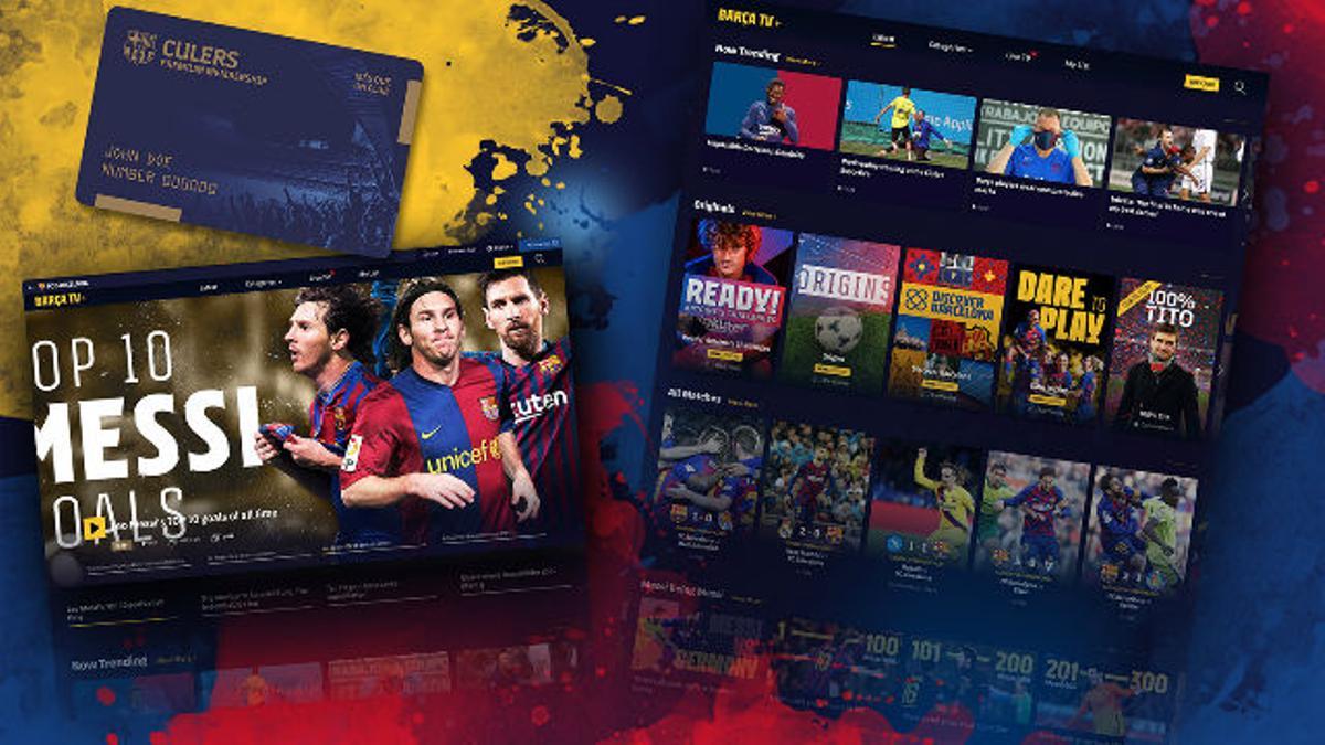 El Barça presenta Barça TV+, su nueva plataforma de Streaming