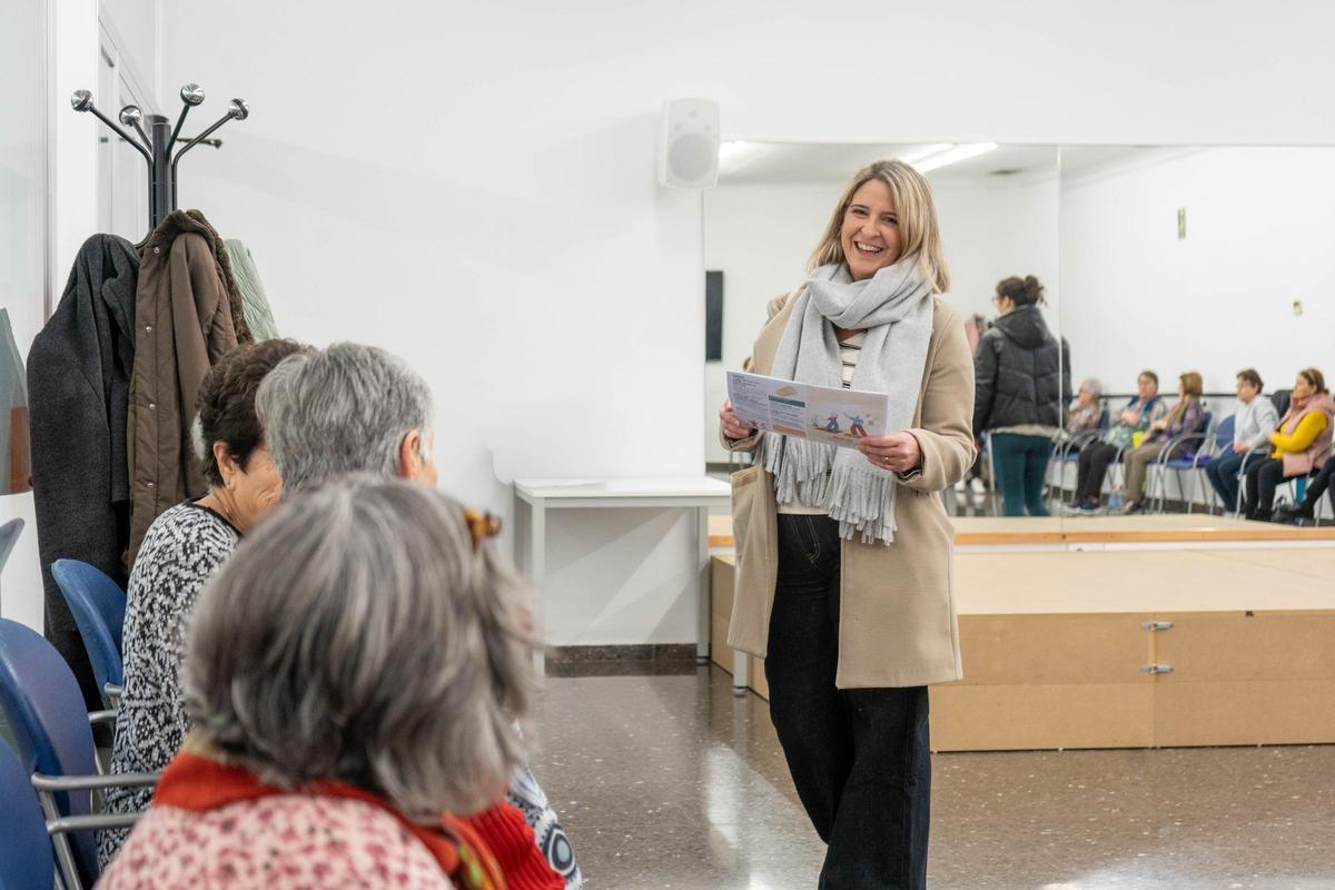 Inma López, regidora de Mayores de Ontinyent.