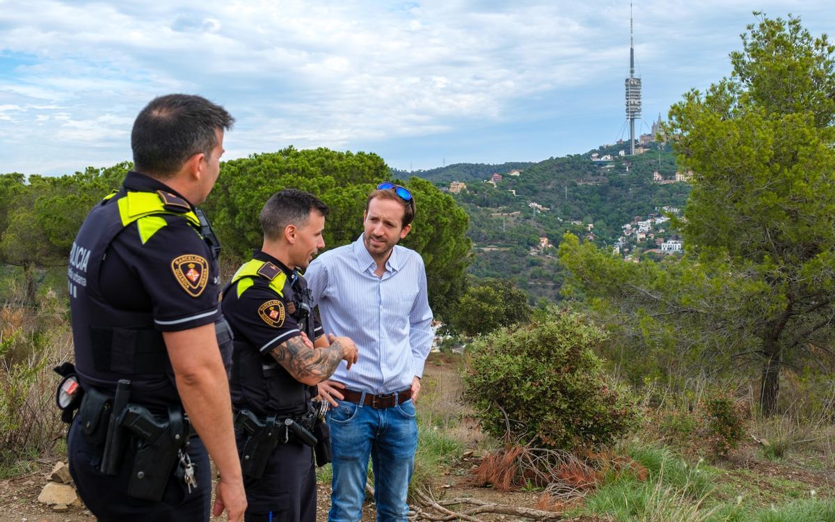 David Vivanco se reencuentra con los agentes de la GUB Juan López y Edgar Varela