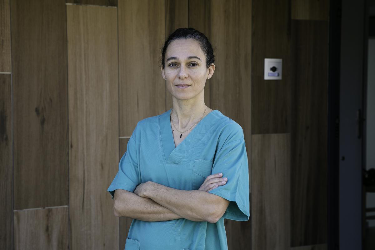 Patricia Diez-Cascón, médica de familia en el CAP Rio de Janeiro, en Barcelona.